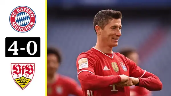 Bayern Munich vs Stuttgart 4 - 0 (Bundesliga Goals & Highlights 2021)