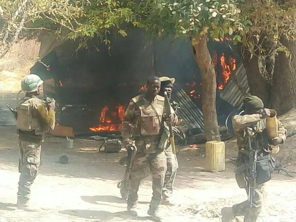 Troops of Operation HADIN KAI neutralize 10 bandits, recover cache of arms in Manawaji