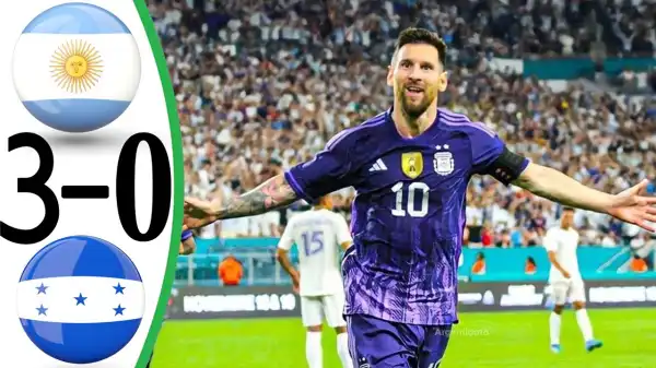 Argentina vs Honduras 3 - 0 (Friendly 2022 Goals & Highlights)