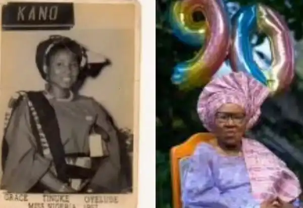 First Miss Nigeria, Grace Atinuke Turns 90 today