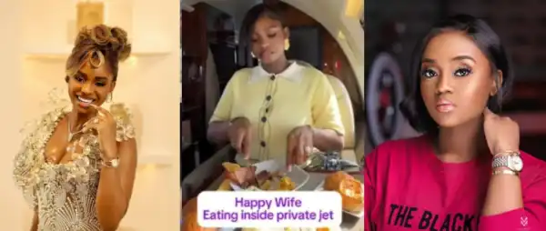Online User Compares Priscilla And Chioma Over Private Jet Photos