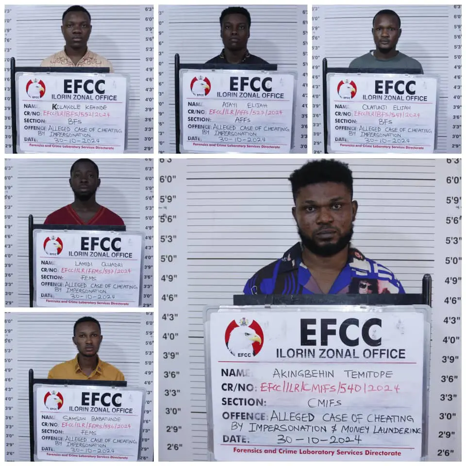 Kwara: six internet fraudsters jailed in Ilorin