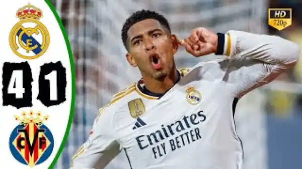 Real Madrid vs Villarreal 4 - 1 (Laliga Goals & Highlights)