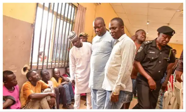 20 suspects arrested after night attack on community vigilantes