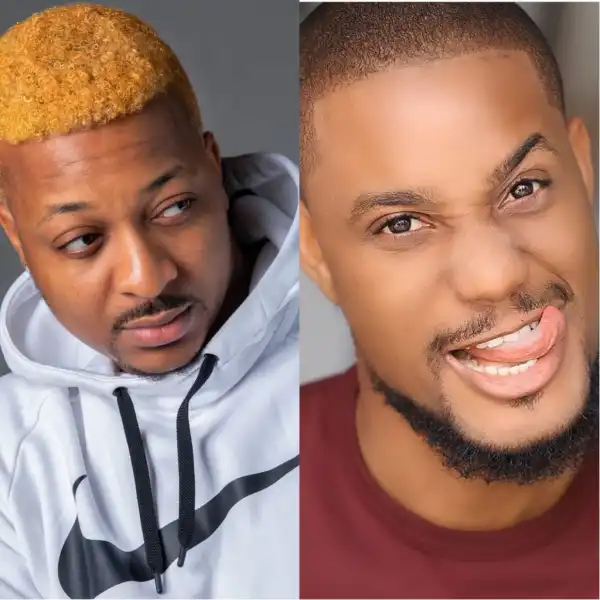 “Fight The Dandruff In Your New Hair.” -Alex Ekubo Jabs Ik Ogbonna. See What Ik Told Him