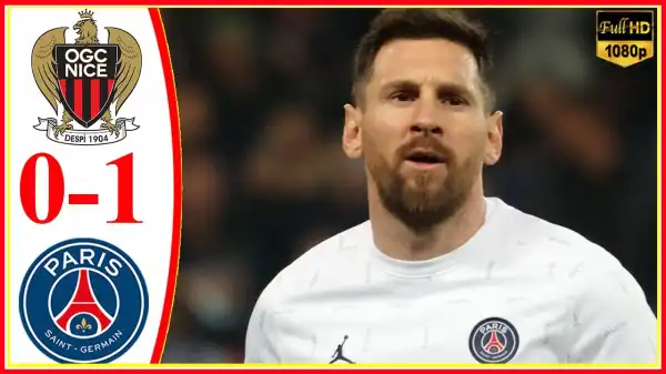 Nice vs PSG 1 − 0 (Ligue 1 2022 Goals & Highlights)