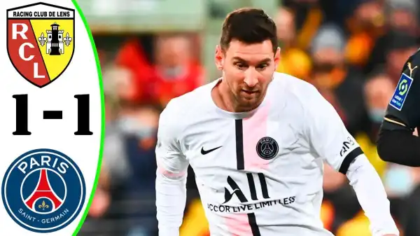 Lens vs PSG 1  - 1 (Ligue 1 2021 Goals & Highlights)
