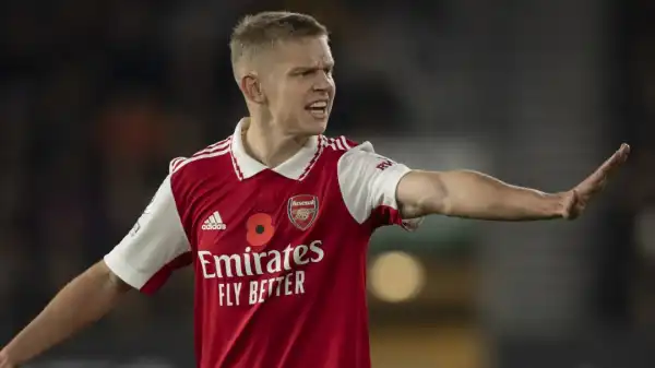 Oleksandr Zinchenko sets Arsenal challenge for second half of season