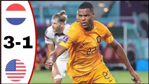 Netherlands vs USA 3 - 1 (World Cup 2022 Goals & Highlights)