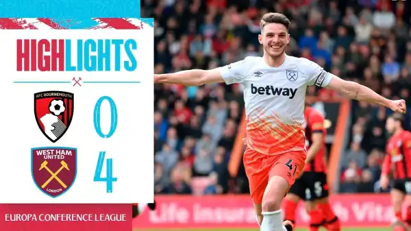 Bournemouth vs West Ham 0 - 4 (Premier League 2023 Goals & Highlights)