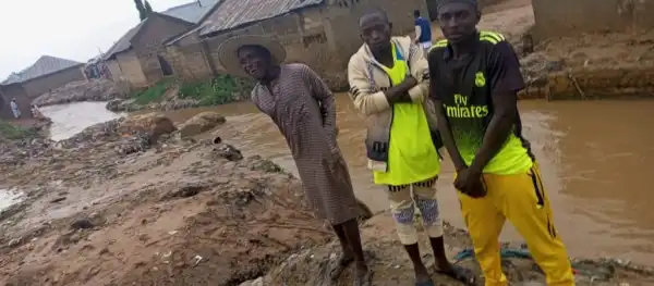 Panic As Large Waterway Under Construction Overflows In Zamfara, Killing 2 People