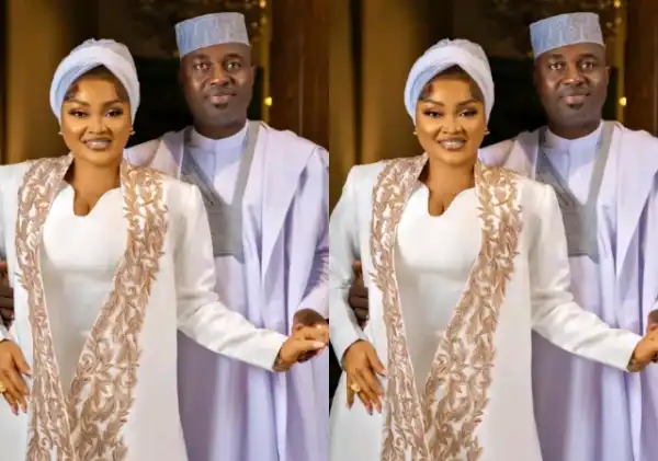 Mercy Aigbe’s Husband Adeoti Ignores first Wife, Comforts Actress Following Fire Incident