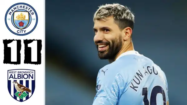 Manchester City vs West Brom 1 - 1 (EPL Goals & Highlights)
