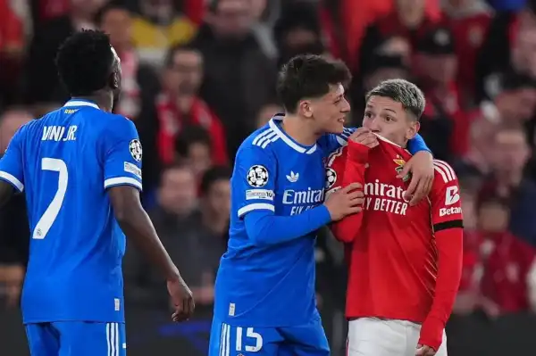 UEFA releases statement amid racial abuse allegations involving Vinícius, Prestianni