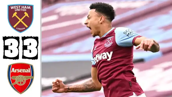 West Ham vs Arsenal 3 - 3 (EPL Goals & Highlights 2021)