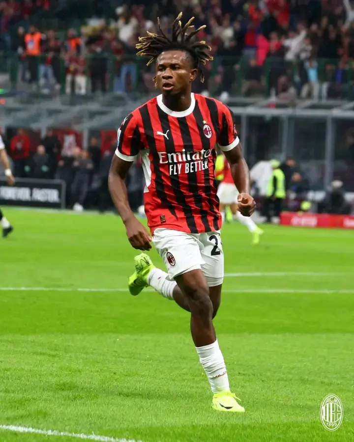 Serie A: Chukwueze grabs AC Milan’s winning goal vs Udinese