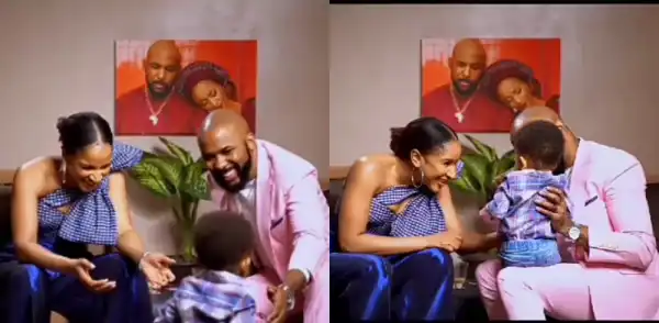 Adesua Etomi Cries Out After Her Son Unfollows Her Friends, Blocks 2
