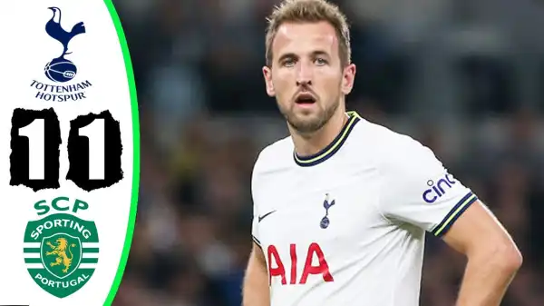 Tottenham vs Sporting CP 1 - 1 (Champions League 2022 Goals & Highlights)