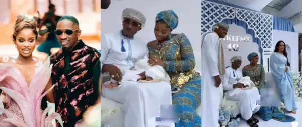 Priscy And Juma Jux Dedicate Baby Rakeem Islamically 40 Days After Birth