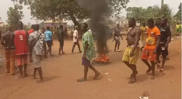 Anambra Community Holds Prayers For Man Who Died Watching Super Eagles Match