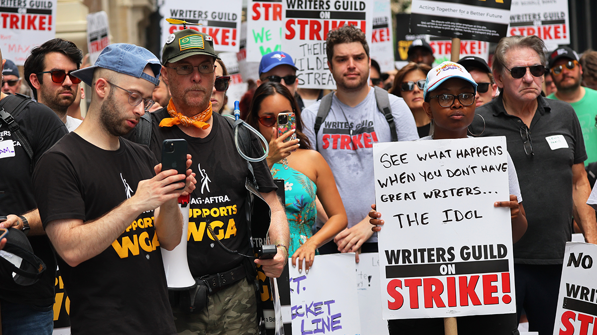 SAG-AFTRA Calls Double Strike, Joins Striking Writers