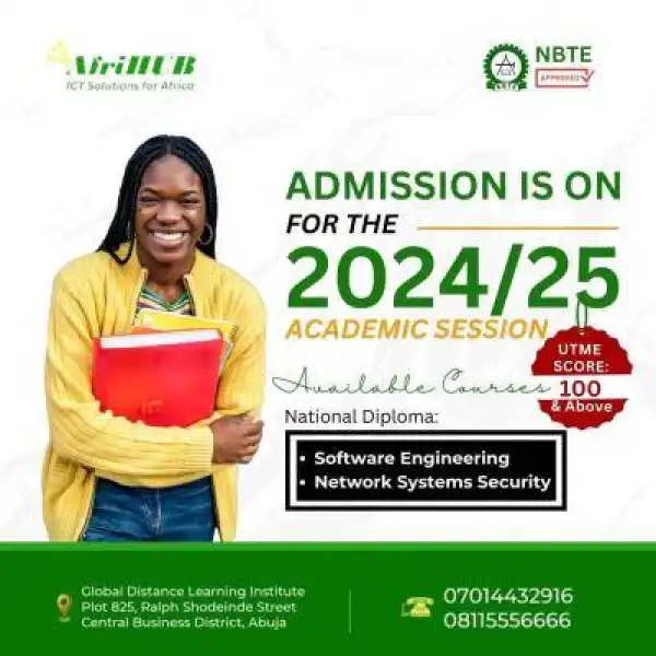 Afrihub Ict Institute, Abuja releases admission form, 2024/2025