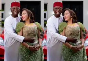 Laila Nwoko Affectionately Calls Husband “Soulmate” As They Step Out In Gorgeous Outfits