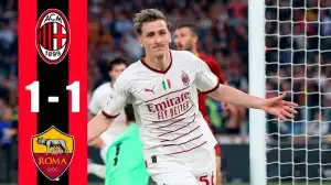 AS Roma vs AC Milan 1 - 1 (Serie A 2023 Goals & Highlights)