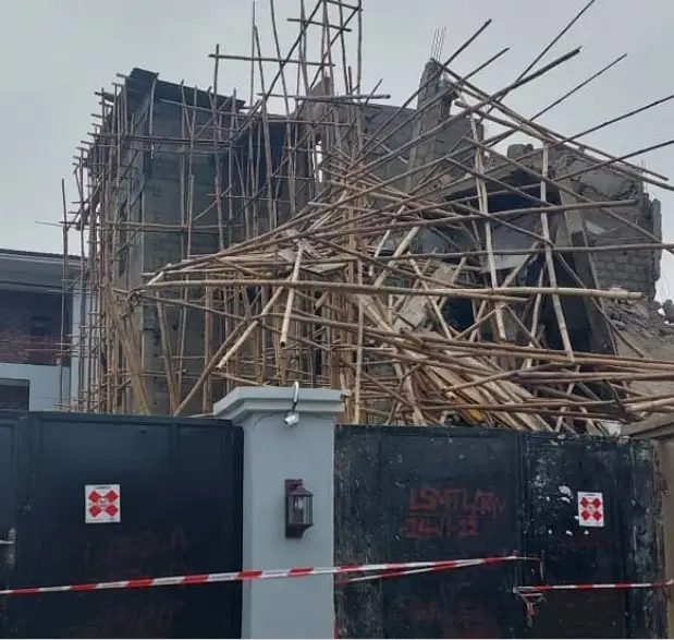 Updated: Again, three-storey building collapses in Lagos