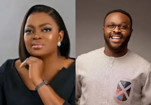 Funke Akindele Promotes Femi Adebayo’s Movie Seven Doors