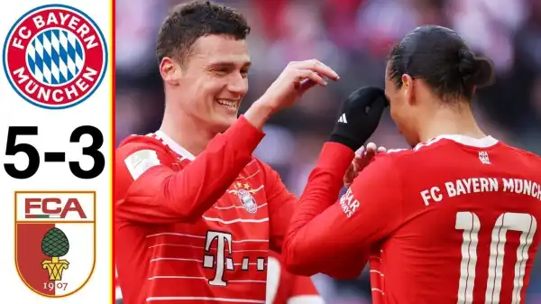Bayern Munich vs Augsburg 5 - 3 (Bundesliga  2023 Goals & Highlights)