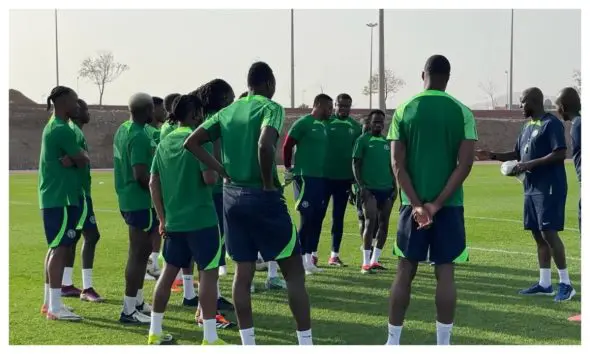 AFCON 2025Q: Three more players storm Super Eagles Abidjan camp