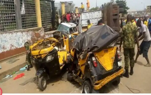 JUST IN!! Five Feared Dead In Anambra Crash