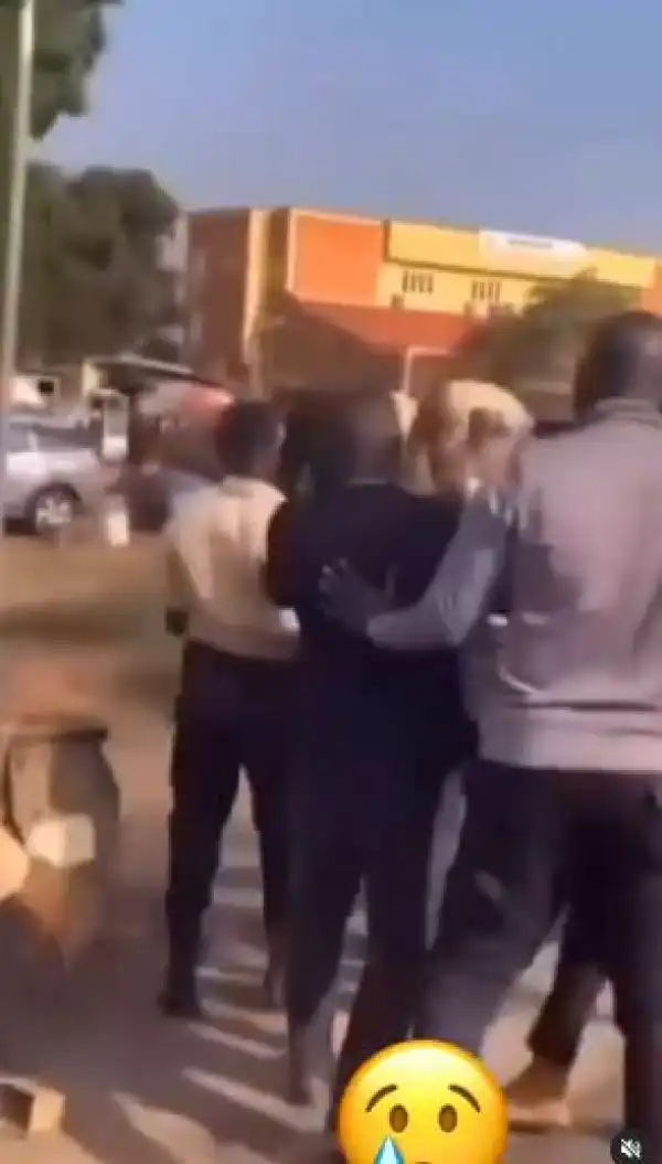 Drama As Soldiers And Federal Road Safety Commission Officials Exchange Blows In Abuja (Video)