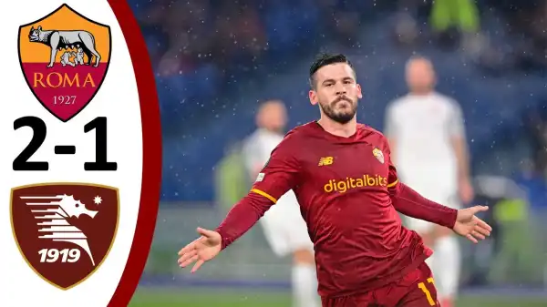 Roma vs Salernitana 2 - 1 (Serie A 2022 Goals & Highlights)