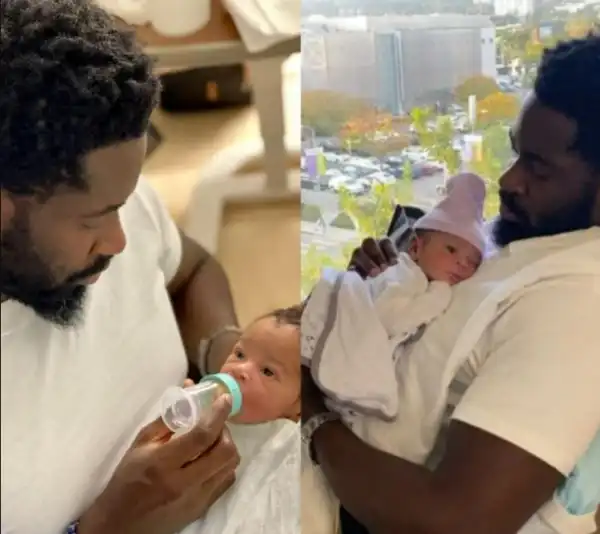 Teebillz Shows Off His Newborn Son