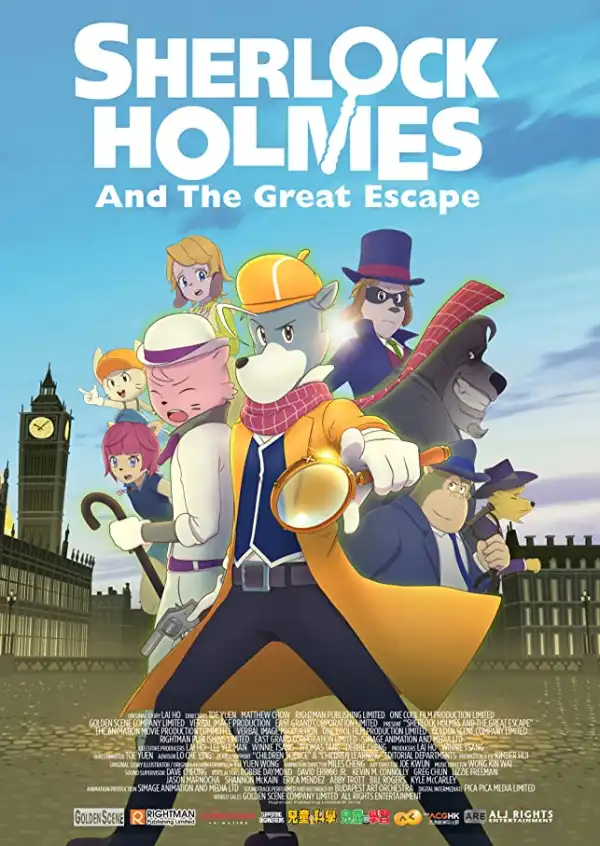Sherlock Holmes and the Great Escape (2019) (Animation)