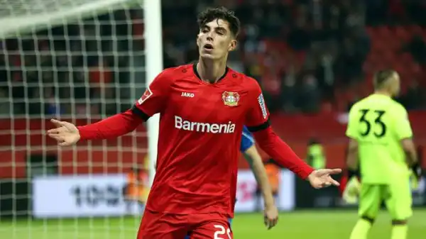 Chelsea New Signing Kai Havertz Arrives In London To Complete Move