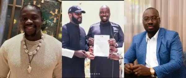 “Errand Boy”- VeryDarkMan Blasts Obi Cubana Over Meeting With Seyi Tinubu