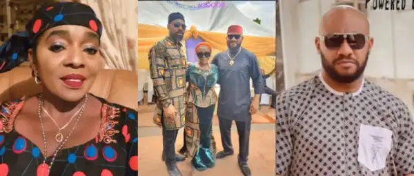 Rita Edochie Shares Heartwarming Moment With Nephews Yul And Linc At Family Gathering