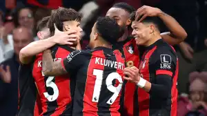 EPL Table: Liverpool go top after Bournemouth shock Man City