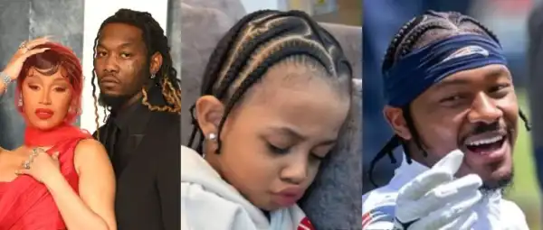 Offset Blasts Cardi B Over Son’s Braids Resembling Stefon Diggs