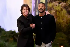 Tom Cruise Teases Future Movie With Michael B. Jordan