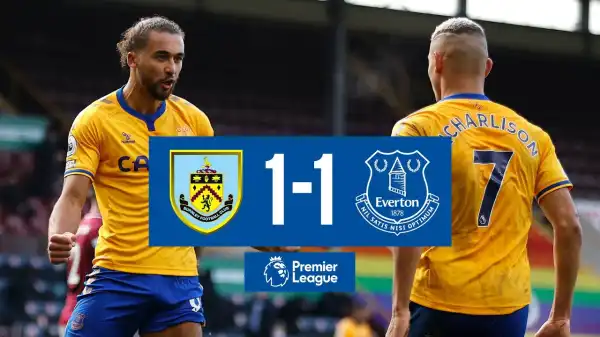 Burnley vs Everton 1 - 1 (EPL Goals & Highlights)