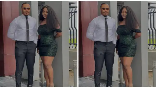 "Una Dey Fear To Hold Each Other” – Fans React To This Photo Of Chioma And Ozo