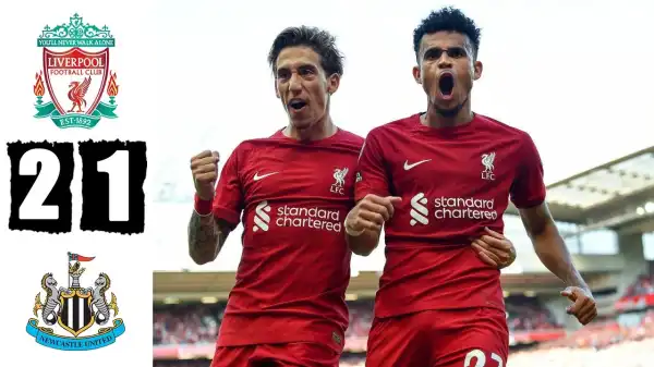 Liverpool vs Newcastle 2 - 1 (Premier League 2022 Goals & Highlights)