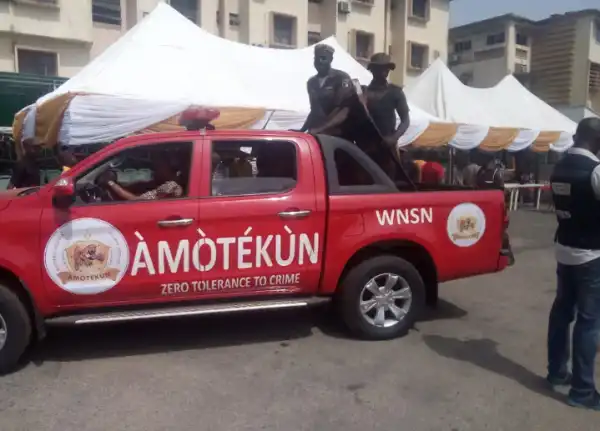 Osun Amotekun nabs two persons for theft, burglary