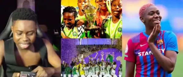 Peller Slams Asisat Oshoala, Super Falcons for Ignoring His Messages After $100k Reward