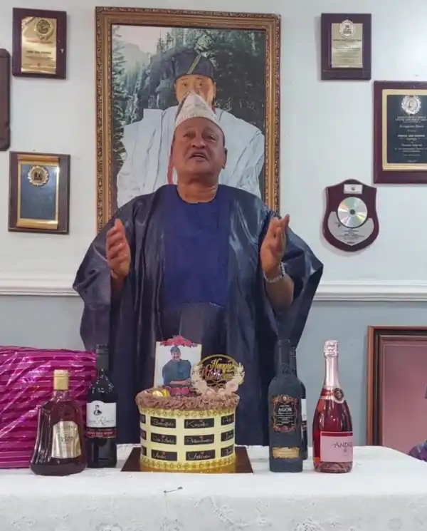 Jide Kosoko Sings, Praises God As He Celebrates 68th Birthday (Video)