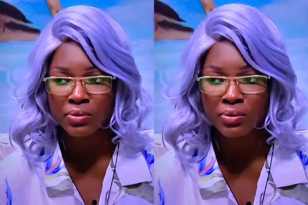 #BBNaija: Vee Breaks Down In Tears After A Bad Dream About Her Sister